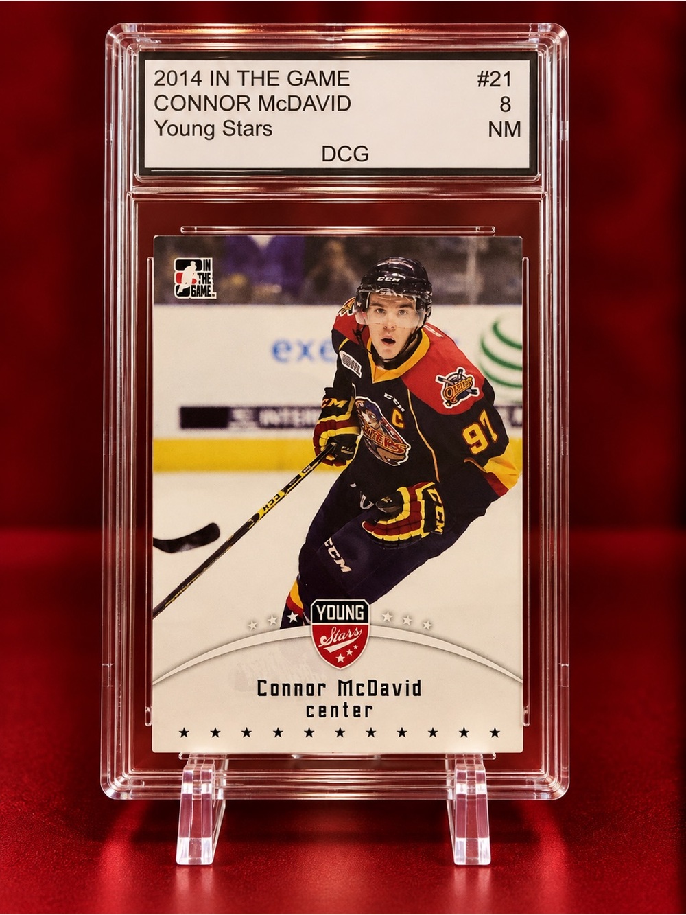 In The Game Connor McDavid Rookie card
